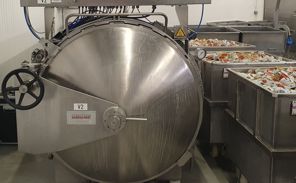 cartographie autoclave : préparation des paniers de stérilisation